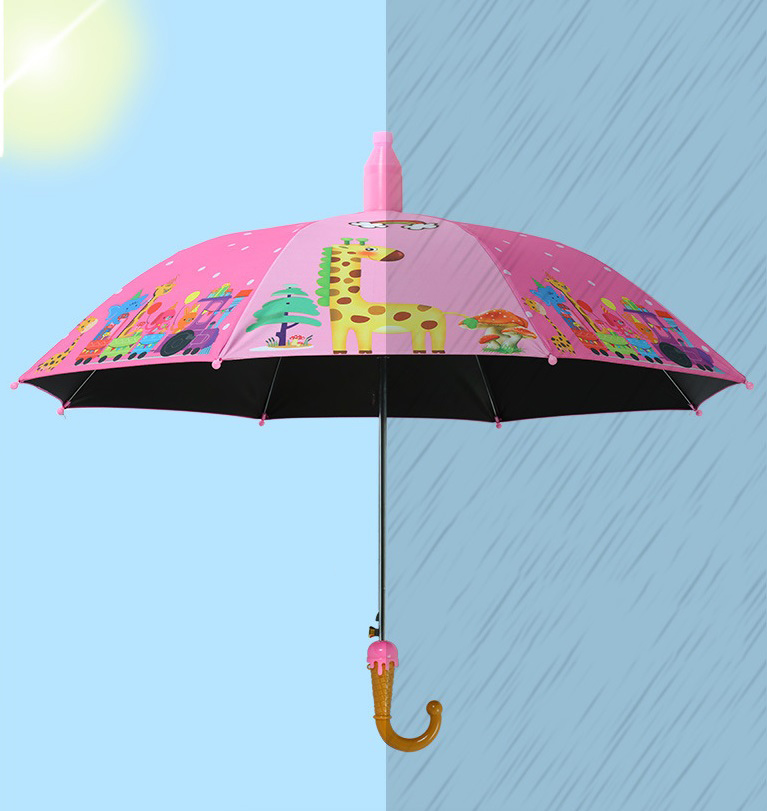 tecknade barn paraply