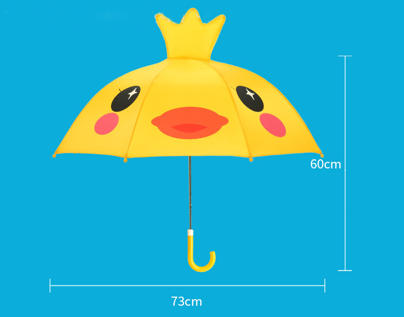 barns gula paraply