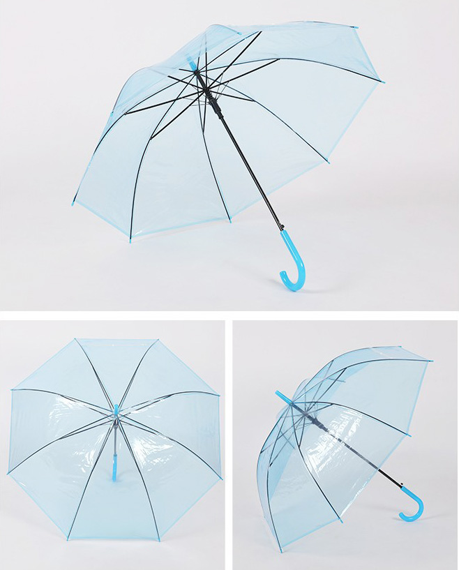 Transparent vattentätt paraply
