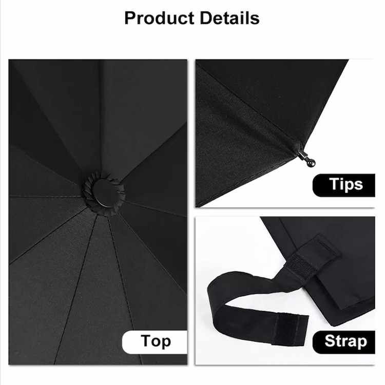paraply med logotyptryck
